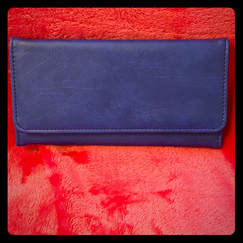 Blue wallet